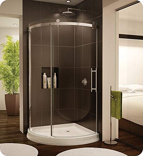 corner shower glass doors