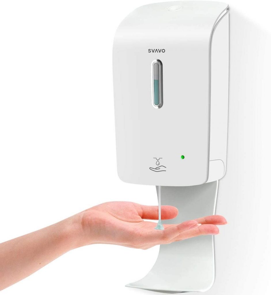 5 Best Automatic Soap Dispensers In 2024 SKINGROOM   SVAVO Touchless Automatic Soap Dispenser With Sensor Pump Anti Spill Tray 941x1024 