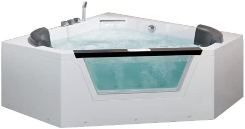 Whirlpool Bathtub with Hydro-Massage Jets.